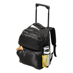 BB0172 - Trolley Backpack with Two Front Zippered Pockets