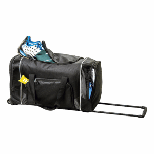 BB0175 - Rolling Duffel with Zippered Front Pocket