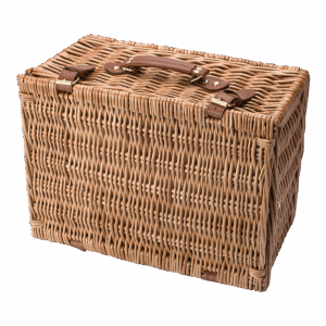 Two Person Willow Picnic Basket
