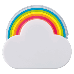 BD8285 - Rainbow Memo Tape Dispenser